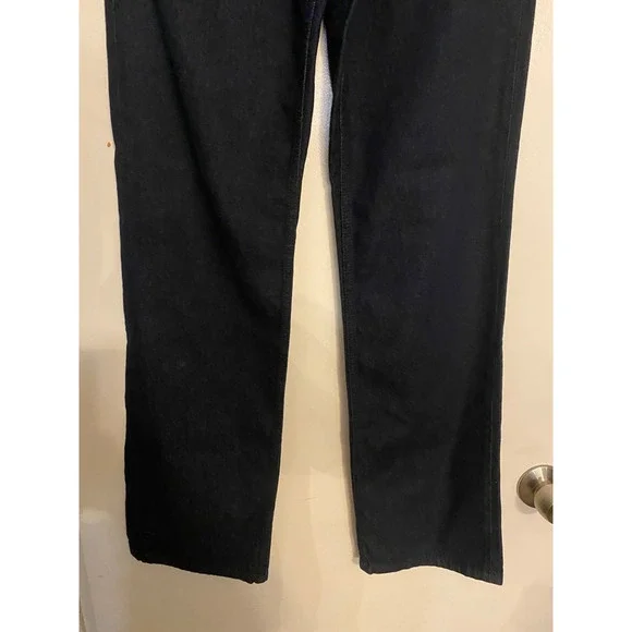 Zara Womens Women Slim Skinny Jeans Blue Pockets Dark Wash High Rise Denim 8 - Picture 7 of 9